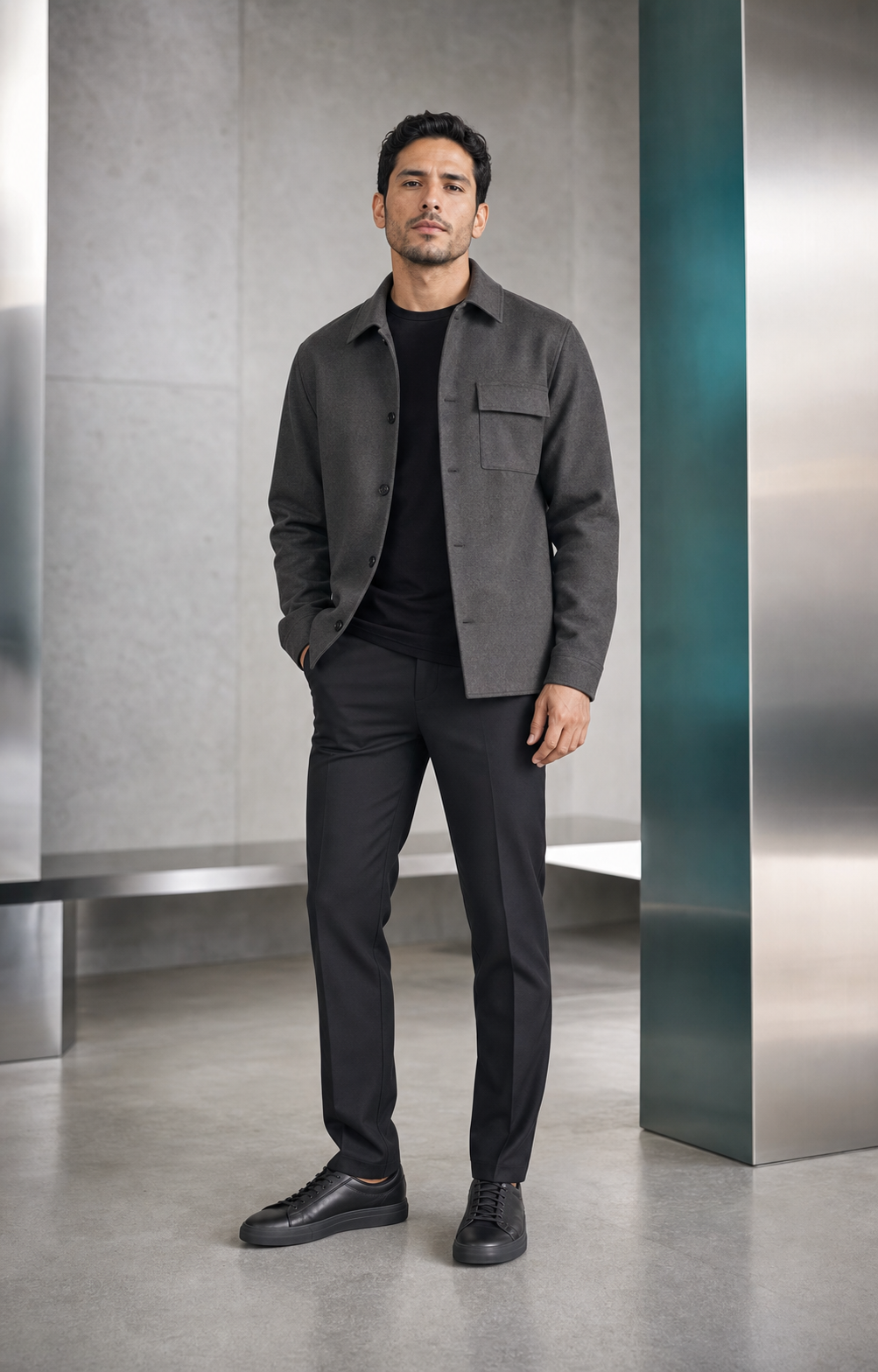 Sobrecamisa Hombre 'Bogota Layer' - Vista 1